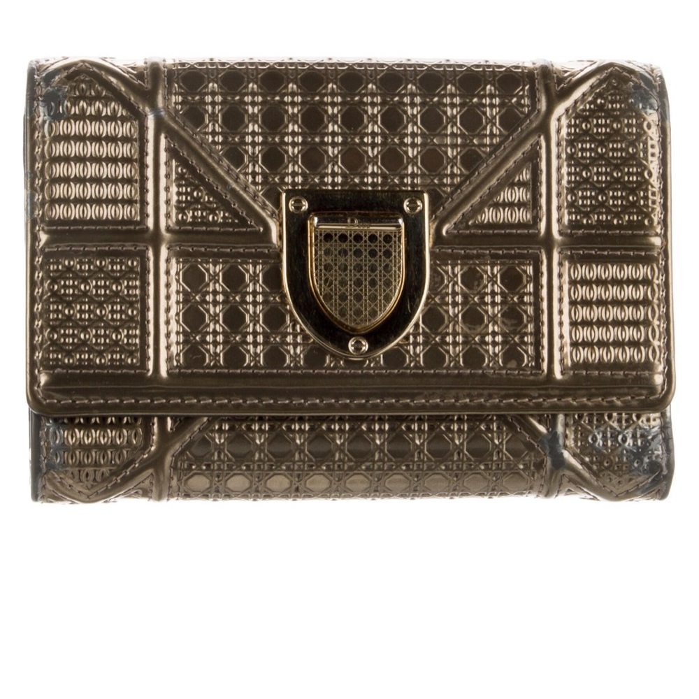 •   Christian Dior Compact Wallet